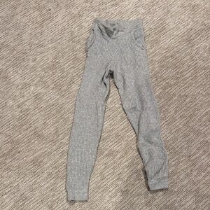 NakedCashmere Heather Gray Ribbed Leggings